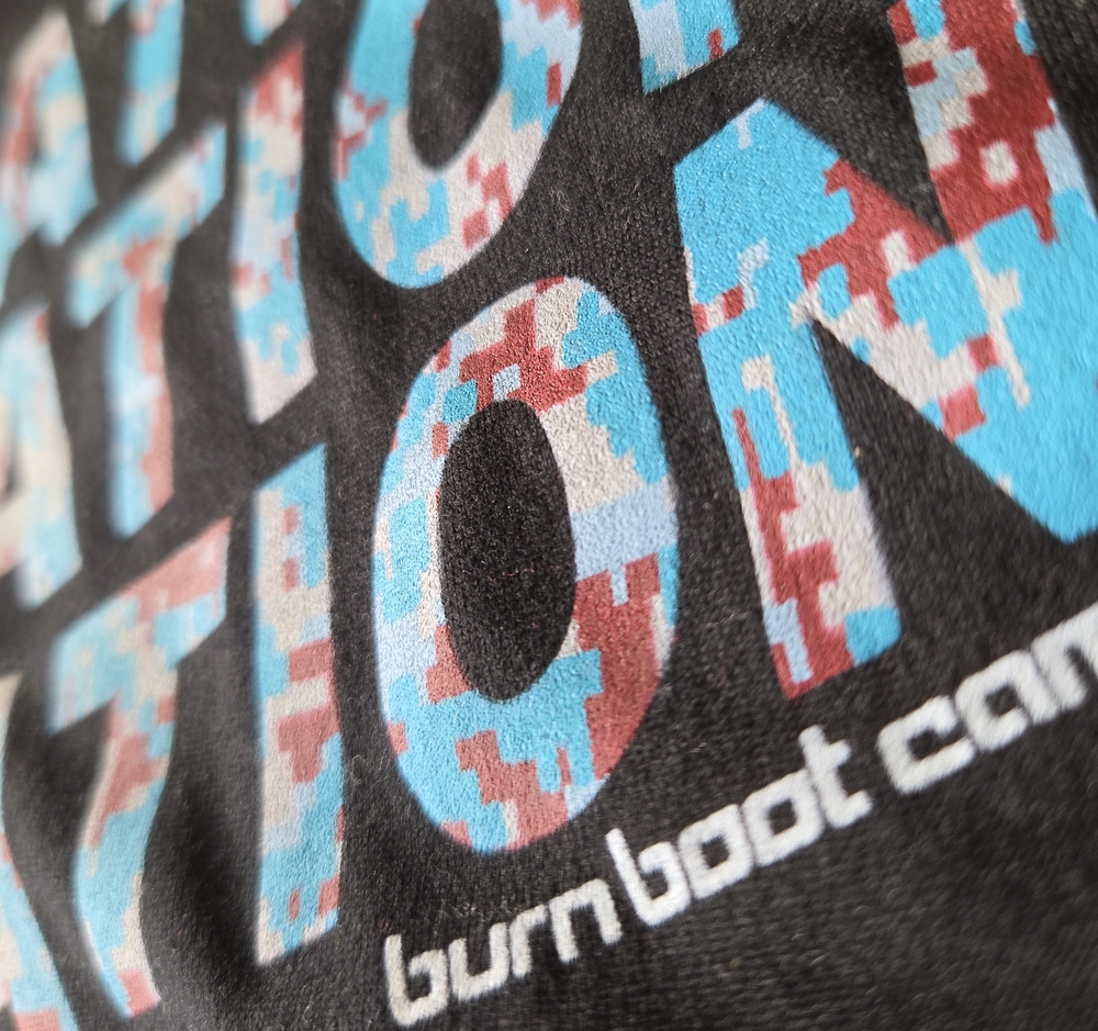 Burn Boot Camp Black Short Sleeve Tee